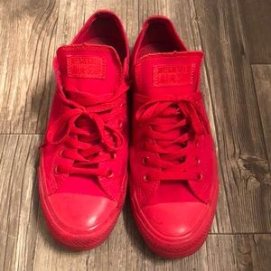 Converse Red on Red